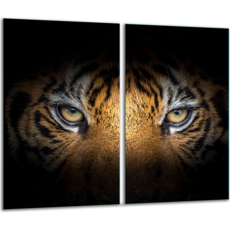 Tabla de cortar de vidrio 2x 30x52 negra (1/5)