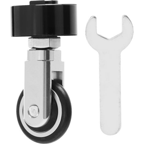 Roue de poussette auxiliaire pliante pour vélo K3PLUS 412, adaptateur pour tige de selle 33.9mm, argenté (1/5)