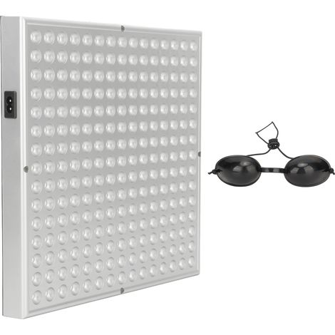 Lampe de Photothérapie LED 100-240V, Panneau Lumineux Rouge 660nm et Infrarouge Proche 850nm, Soulagement des Douleurs Musculaires et Articulaires, Matériel de Physiothérapie, Prise UE (1/5)