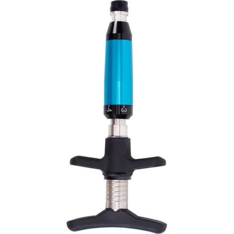 Outil de réglage chiropratique 6 niveaux outil de Correction de réglage manuel de la vertébration force masseur de colonne vertébrale for améliorer les douleurs articulaires ( Color : Blue Four Heads (1/5)