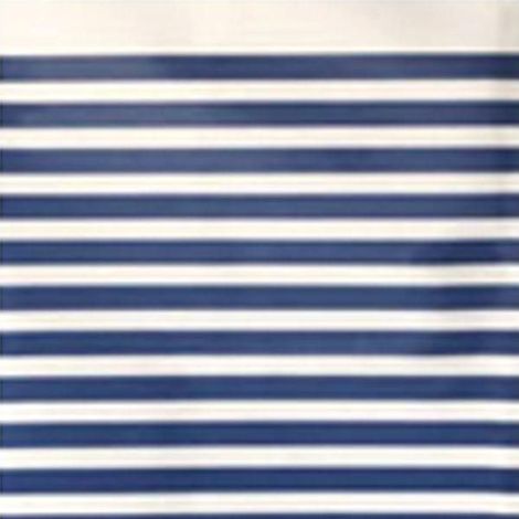 Rideau de Douche Peva Blanc/Bleu "Striscia" - 120x200 cm