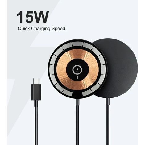 Support magnétique pour téléphone de voiture 2022, compatible avec chargeur MagSafe, fixation pour grille d'aération métallique, support GPS pour voiture, accessoires pour téléphone portable (1/5)