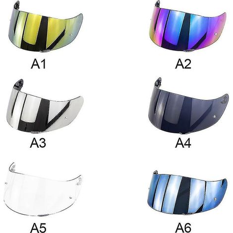 Vollständig blendfreies/UV-Schutzvisier für AGV K1 K5 K3SV Motorradhelme - 35% Rabatt (klare Farbe)