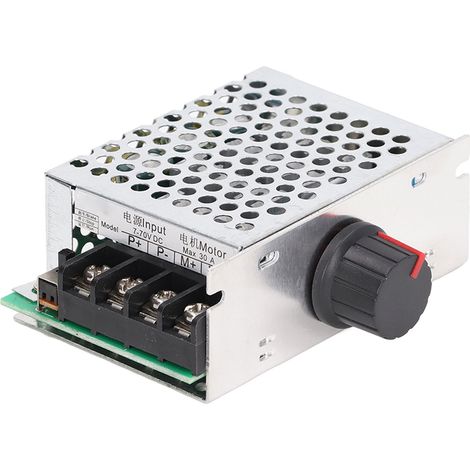 Contrôleur de vitesse moteur DC PWM 7‑70V, régulateur de cycle de travail réglable pour variateur LED (1/5)