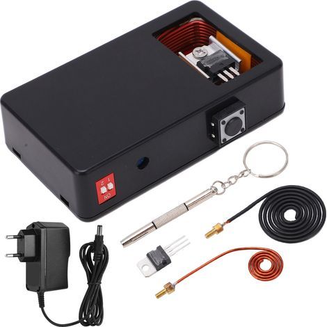 Générateur d'impulsions électromagnétiques 150MHz, transmetteur EMP, fréquence variable, prise UE 100-220VAC, noir.