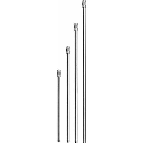 Riegler Verlängerungsrohr ohne Düse, gerade 150 mm, Aluminium (1/2)