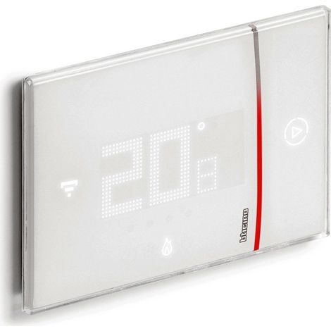 Termostato conectado Bticino Smarther2 blanco con Netatmo