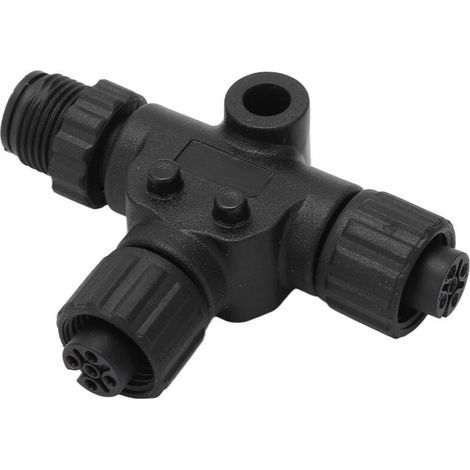 For NMEA 2000 T connector 3 ports 5 pin M12 thread IP67 waterproof Garmin networks (1/5)