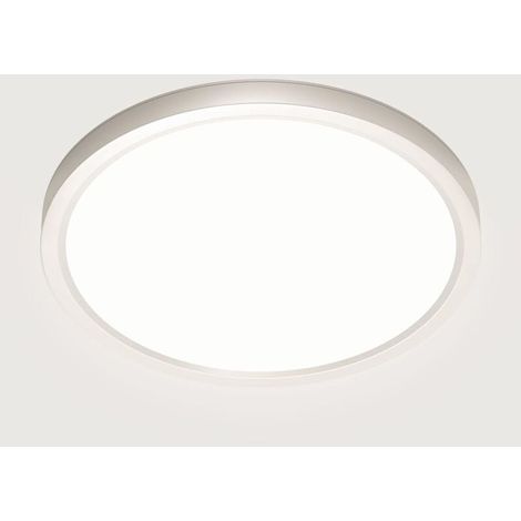 Plafonnier LED, Luminaire Plafonnier 28W 4500K, Lampe de Plafond LED Moderne Salle Blanc Neutre, Imperméable IP44, 22CM, Applicable à Salle de Bain, Chambre, Cuisine, Salon, Balcon, Couloir [Classe én (1/4)