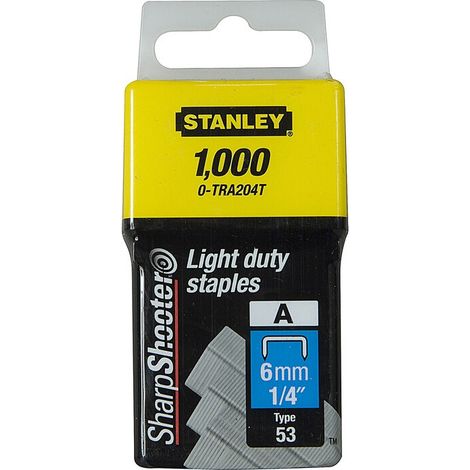 STANLEY 1-TRA204T CONF. PUNTE 6 MM.