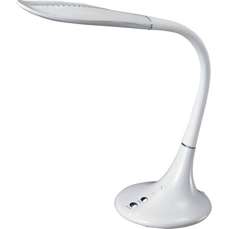 Flexo LED táctil "Sedan" (10W 3CCT 550lm) IP20 fabricado en ABS color blanco