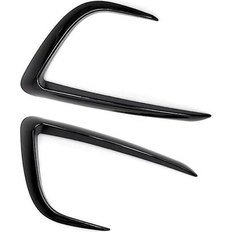 Accessoires pour phare antibrouillard avant Model Y : cache-spoiler, déflecteur d'air, noir laqué. (1/5)