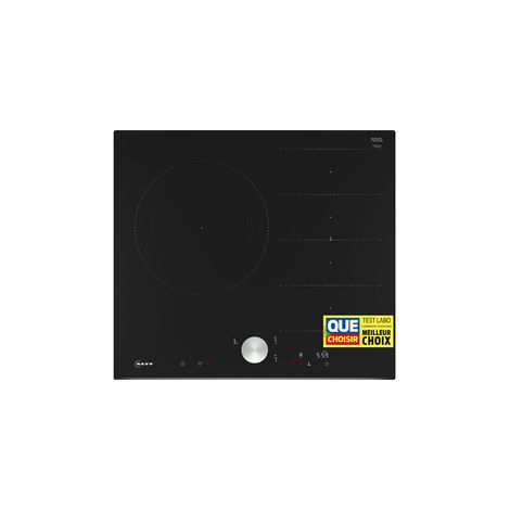 Table de cuisson induction encastrable NEFF T66FTC4L0 N90 60 cm Flex Induction 3 zones noire (1/6)