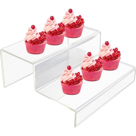 Contremarche acrylique Présentoir polyvalent pour objets de (1/5)