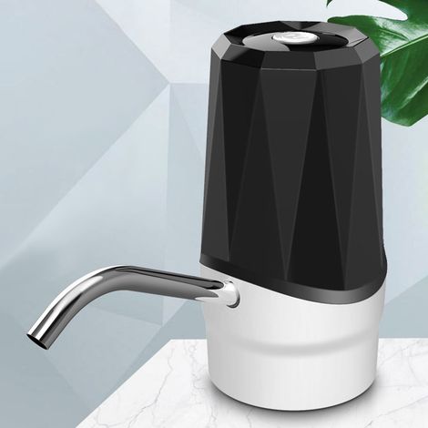 Pompe Électrique Pour Carafe - 5 V - Batterie Rechargeable USB - Compatible Bouteilles 3 L à 18,9 L - Noir - 1 Pièce (1/5)