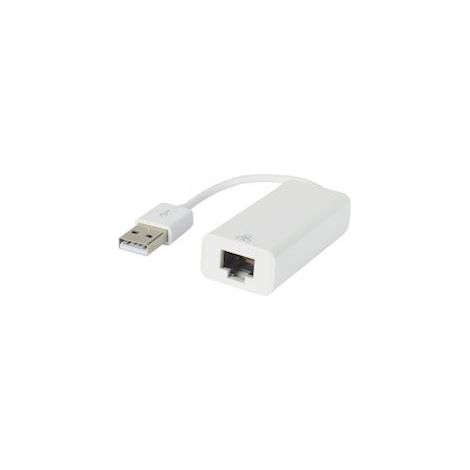 convertisseur - usb mâle / rj45 femelle - ethernet 1gbps - erard 2475
