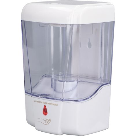 Automatischer, wandmontierter Seifenspender mit Infrarotsensor, für Hotel oder Zuhause, Batterien nicht enthalten, italienisches Design. (1/5)