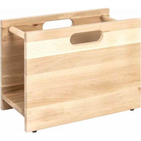 Porte Revues en Bois "Hêtre" 40cm Naturel