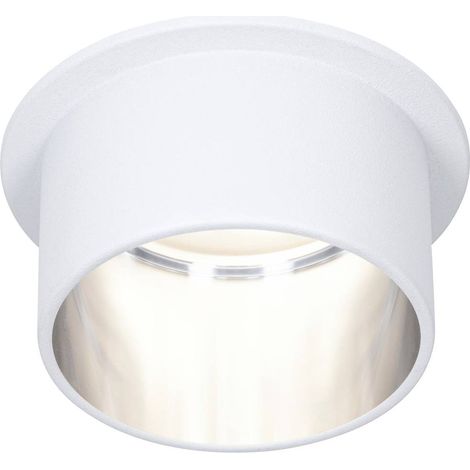 Paulmann Faretto incassato bianco opaco e acciaio spazzolato LED 6W (1/5)