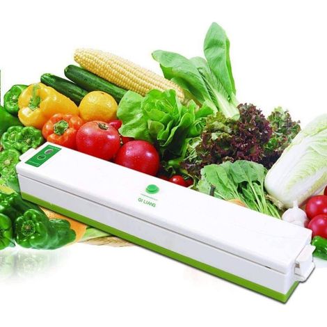 Trade Shop - Macchina Per Sottovuoto Alimenti Professionale 30 Cm Confeziona Cibo Casa 100w - (1/5)