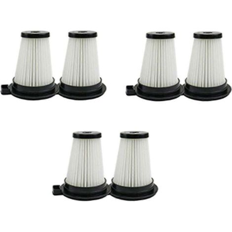 Pack of 6 replacement filters for cordless vacuum cleaners, cleaning parts - AquaForge (1/5)