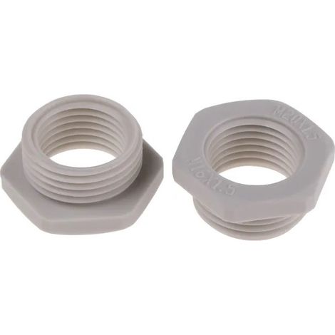 Adaptateur de filetage RS PRO M20 x 1.5mm en Nylon 66 ( Prix pour Sachet de 25 )