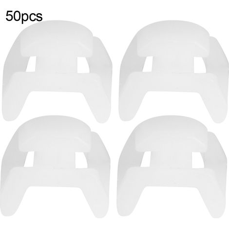 50 Stück Kabelbinderhalter mit Basisbefestigung für europäische Standard-Aluminiumprofile (Europäischer Standard 30) (1/5)
