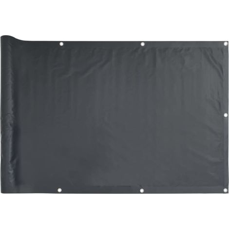 Écran de balcon，Brise Vue de terrasse，Toile de Balcon Anthracite 120x500 cm Tissu Oxford CFW596615 (1/5)