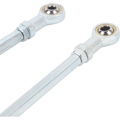 Kit de varilla de dirección ajustable con varillas de aleación de hierro de alta resistencia para karts de carreras, quads, vehículos todo terreno y vehículos recreativos.