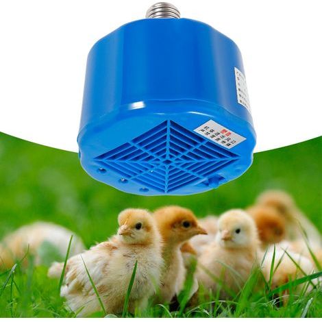 Heizlampe mit Thermostat für Hühner, Schweine und Geflügel, 100-300 W (1/5)