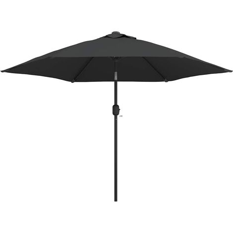 Maison Exclusive - Sonnenschirm mit LED-Leuchten und Stahlmast 30 (1/5)