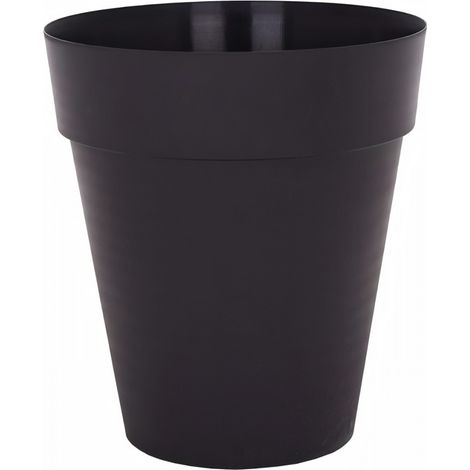 artevasi – Pot haut CAPRI HighPot – Anthracite, Ø 50 x H 56 cm, plastique