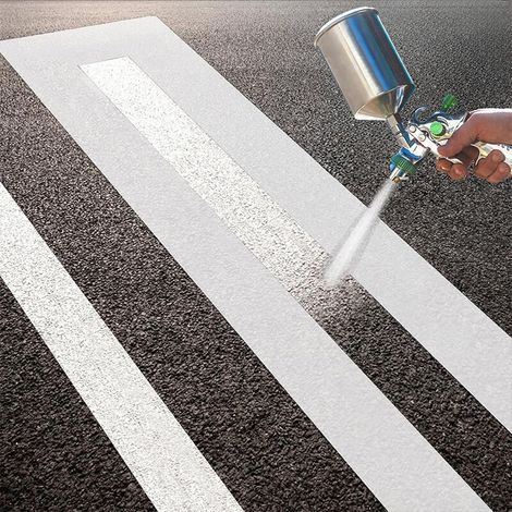 Pochoir de Parking, Modèle de Fil Réutilisable Pliable en Silicone Pochoir de Ligne de Parking pour Peinture de Béton Asphalté Lignes de Parking et de Chaussée (1/5)