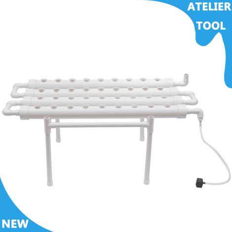 ATELIER Kit de croissance hydroponique à 36 trous Hydroculture Hydroponique Jardin Système d'irrigation (1/5)