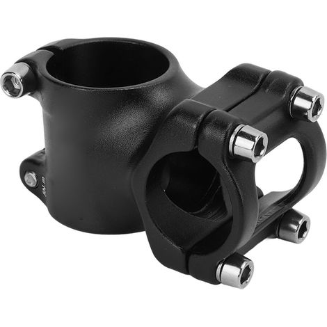 Kurzer Fahrradvorbau, eloxiert sandgestrahlt, Aluminium, kurzer Lenkervorbau-Riser für Fahrräder, 25,4 x 35 mm (1/5)