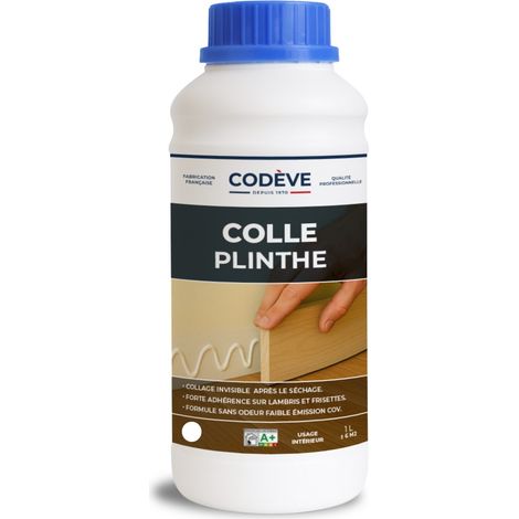 Colle Plinthe - 1 L - Codeve Bois - Pour L'assemblage De Vos Plinthes En Chêne, Pin, Hêtre, Merisier, Stratifié Ou Mdf. (1/5)
