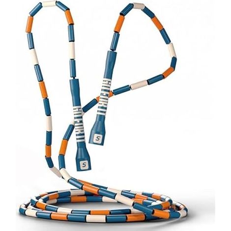 Perlenspringseil – 325 cm – Verstellbar für Kinder und Erwachsene – Für Cardio, Fitnessstudio, Zuhause und Outdoor – 1 Stück (1/5)