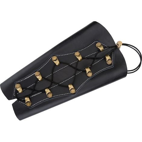 Protection Bras Réglable et Résistante pour Tir à l'Arc et Chasse - Accessoire Noir (1/5)