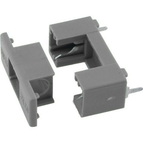 Portafusibili 5x20 grigio