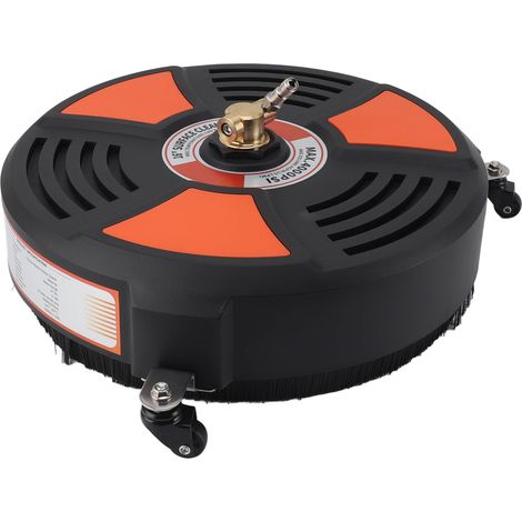 Decdeal Nettoyeur de surface haute pression 16 pouces 4000 PSI avec connecteur rapide 1/4 po
