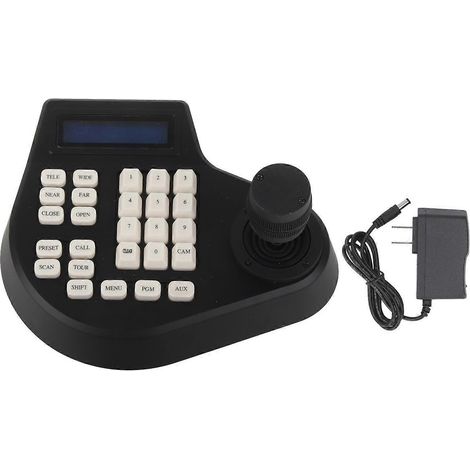 Clavier pour caméra PTZ 3D, contrôleur joystick PTZ RS485, unité de contrôle d'affichage LCD pour moniteur de sécurité U
