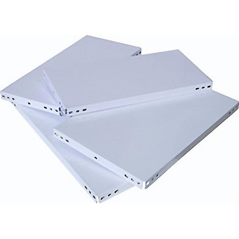 BICASA panel estanteria 80x30 blanco , Panel de estantería de 80x30cmSistema de enganche ranurado con tornillos y ángulos( no incluidos)Para cargas ligeras y mediasAcab
