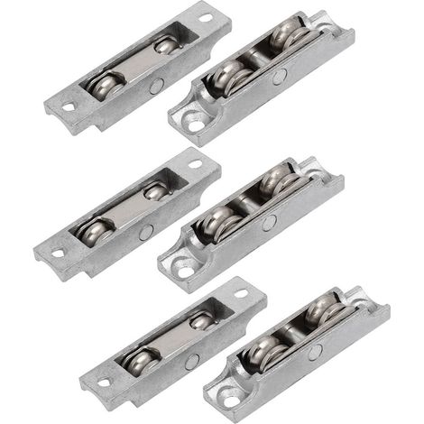 68mm x 15mm zin-k-Legierung Double Schiebeflügelscheibe Riemenscheibe 6 pièces (1/4)