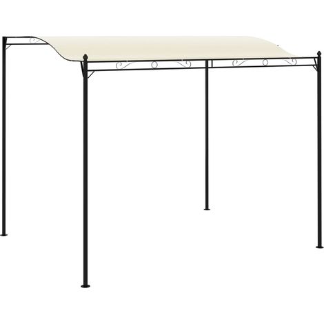 Chapiteau,Pavillon de Jardin,Tonnelle Tissu Blanc crème XZZ11692 (1/5)
