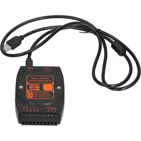 Adaptateur USB vers RS485 5-en-1 Convertisseur Industriel Isolation 422/232/TTL DCM2610A Débit 200Kb Communication Série (1/5)