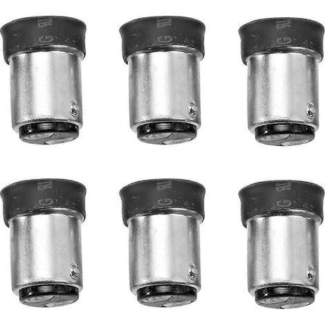 Lot de 6 adaptateurs pour douille B15 vers E14 - Convertisseur de lampe pratique (1/2)