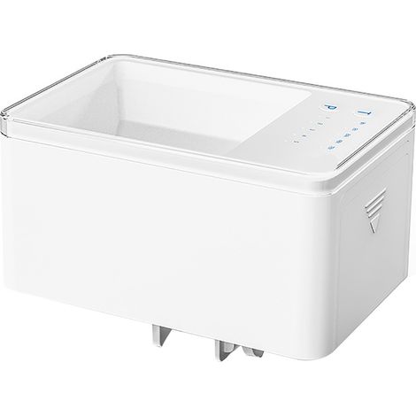 Petit Distributeur Automatique de Nourriture pour Poissons Blanc 110x75x56mm Étanche avec minuterie - Boîte de rangement 115x80x62mm -AUTRES (1/5)