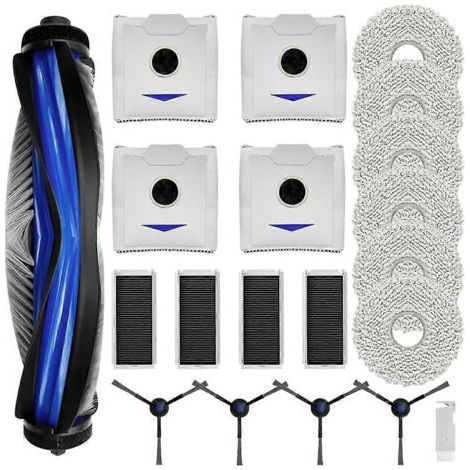 Kit d'accessoires pour aspirateur robot ECOVACS DEEBOT N30 PRO Omni/ N30 Pro/ N30 Omni, pièces de rechange