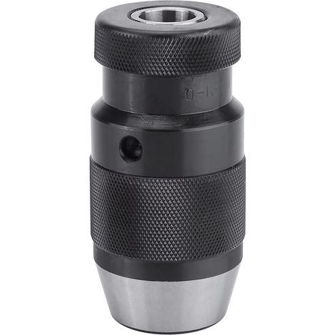 0 - 13mm B16 Auto serrant Mandrin , Mandrin Porte Foret Mandrin de Perçage de Tour en Acier sans Clé pour Perceuse Électrique de Tour (1/5)