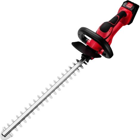 Taille-haie sans Brosse Taille-haie sans Fil Double Action scie d'élagage Coupe poignée rotative Outil de Jardin for Batterie 18V (Color : 1Battery, Size : 1 UK) (1/5)